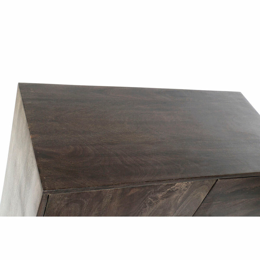 Anrichte DKD Home Decor Metall Holz Holz MDF (80 x 38 x 118 cm)