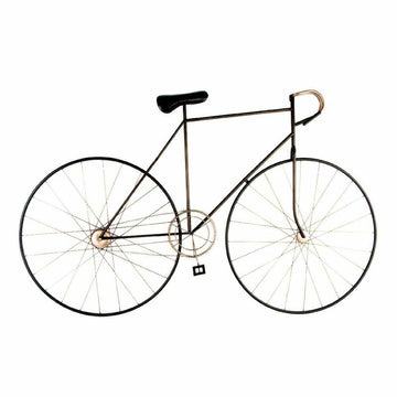 Wanddekoration DKD Home Decor Schwarz Fahrrad Gold Metall Vintage (150 x 6 x 95 cm) (2 Stück)