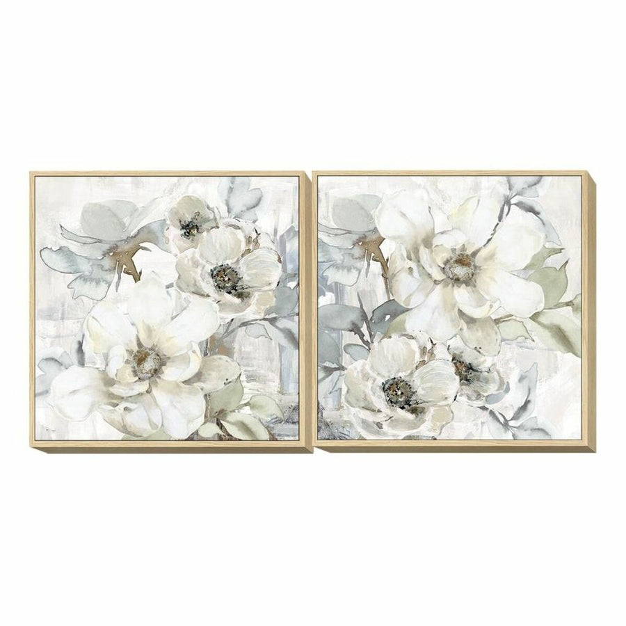 Bild DKD Home Decor Blomster (80 x 4 x 80 cm) (2 Stück)