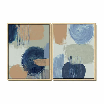 Bild DKD Home Decor abstrakt (60 x 4 x 80 cm) (2 Stück)