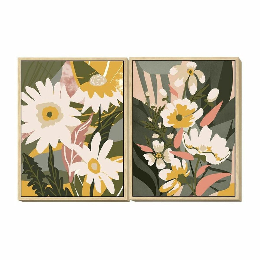 Bild DKD Home Decor Blomster (60 x 4 x 80 cm) (2 Stück)