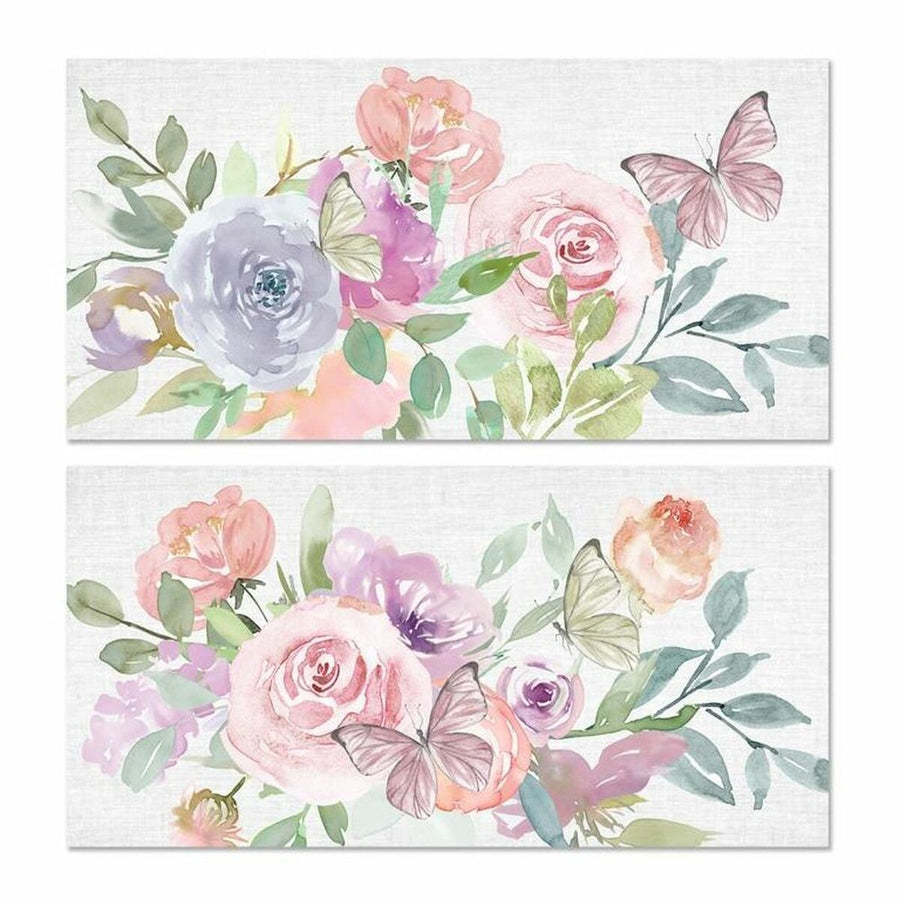 Bild DKD Home Decor Blomster (120 x 3 x 60 cm) (2 Stück)