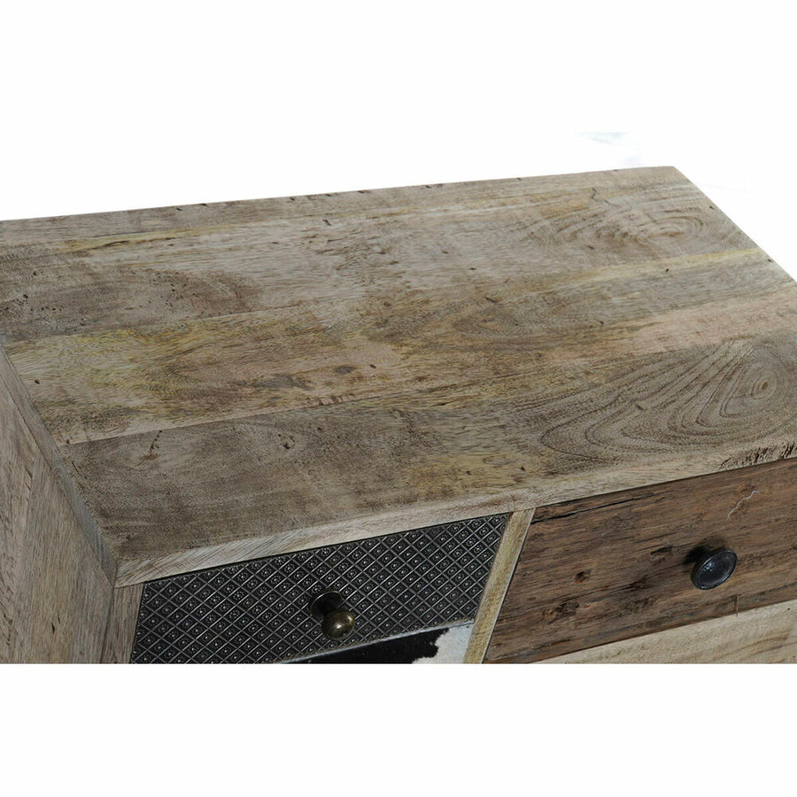 Kommode DKD Home Decor Metall Haut Messing Mango-Holz (55 x 30 x 110 cm)