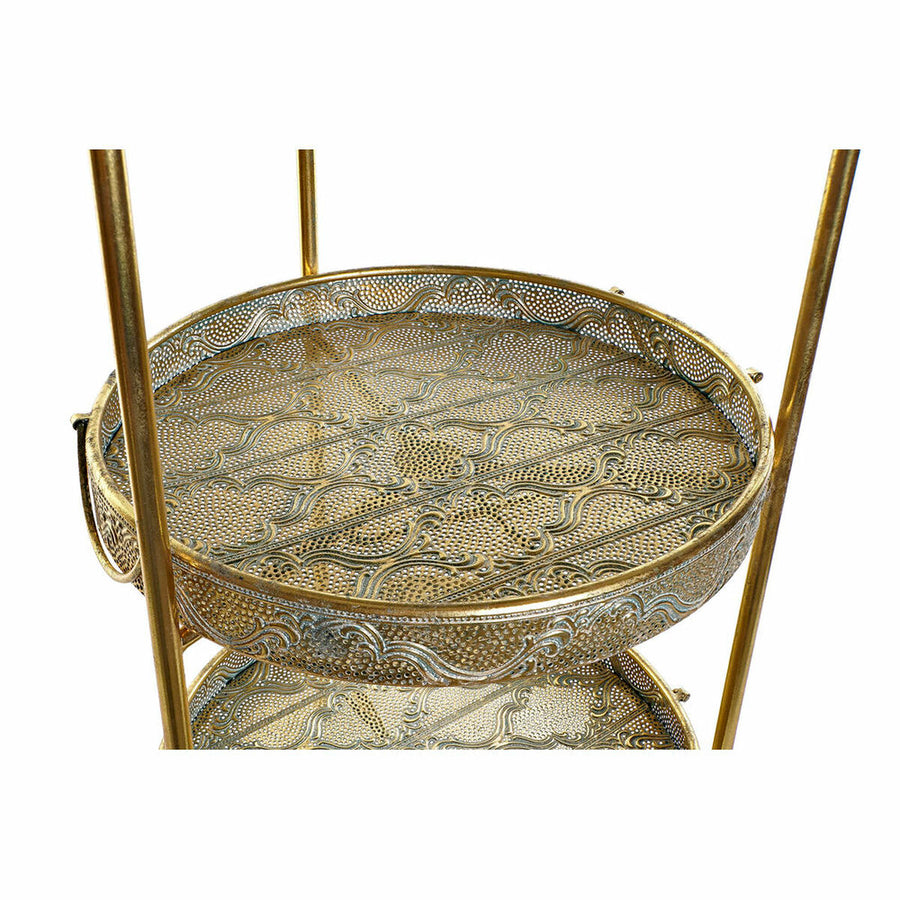 Regal DKD Home Decor Gold Metall (39 x 39 x 101 cm)