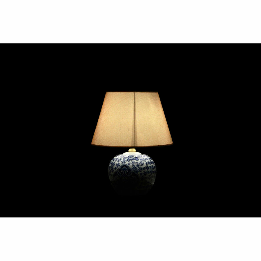 Tischlampe DKD Home Decor Blau Porzellan (34 x 34 x 43 cm)