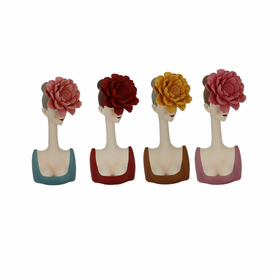 Deko-Figur DKD Home Decor Harz (14 x 12 x 30.5 cm) (4 pcs)