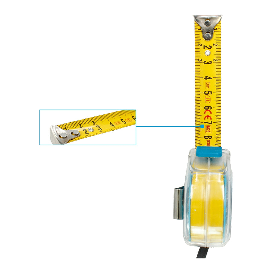 Flexometer Ferrestock 5 m x 19 mm ABS