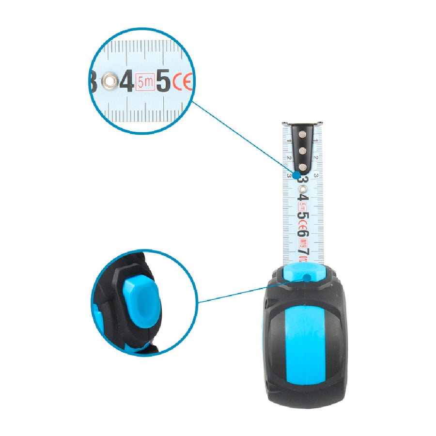 Flexometer Ferrestock HQ 5 m x 25 mm Nylon