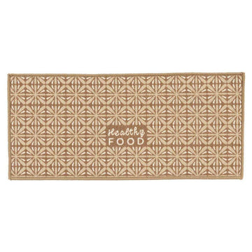 Teppich Healthy Food Beige Polyamid Latex (40 x 1 x 90 cm)