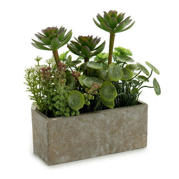 Blumenkasten Grau Stein (17 x 6,6 x 7 cm)