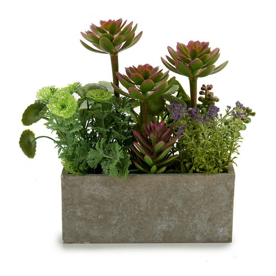 Blumenkasten Grau Stein (17 x 6,6 x 7 cm)