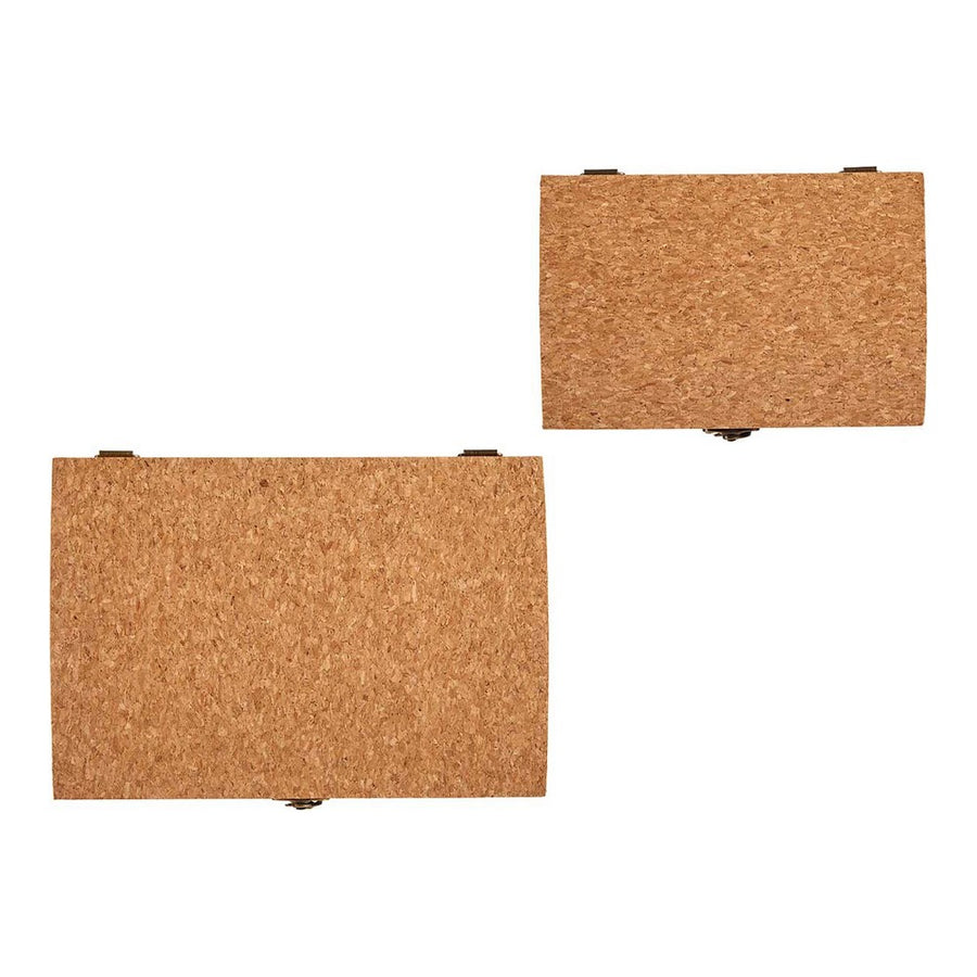 Truhensatz Braun MDF Kork (2 pcs)