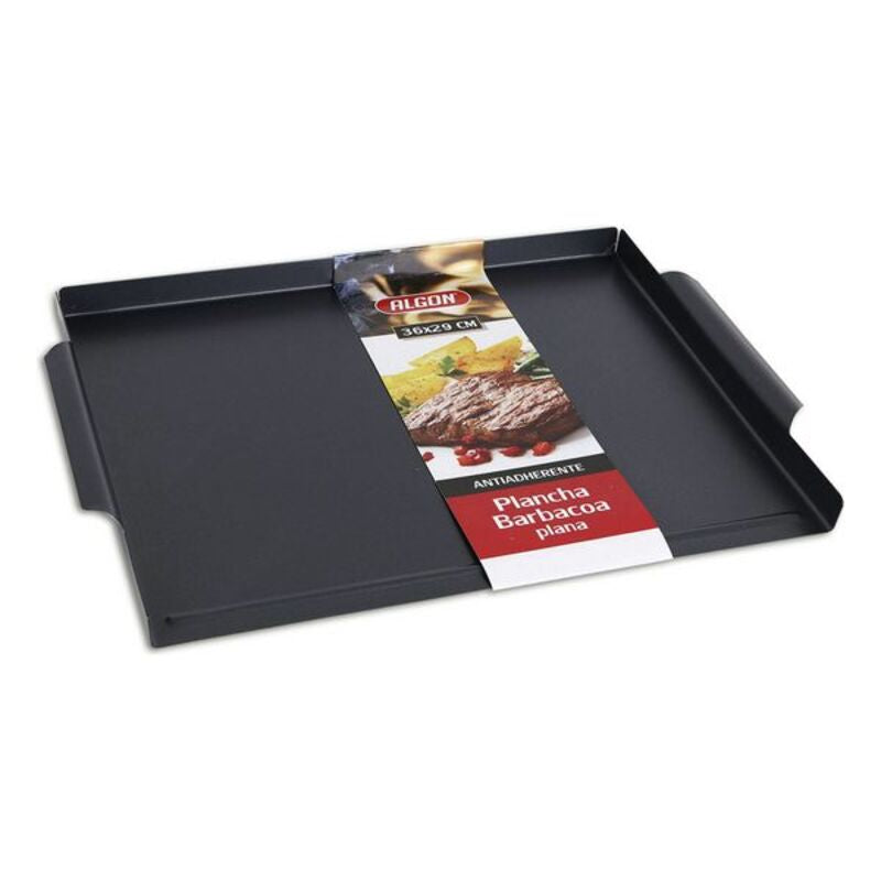 glatte Platte für den Grill Algon (36 x 29 cm)