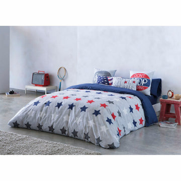 Bettdeckenbezug Naturals American Star Double size (220 x 220 cm)