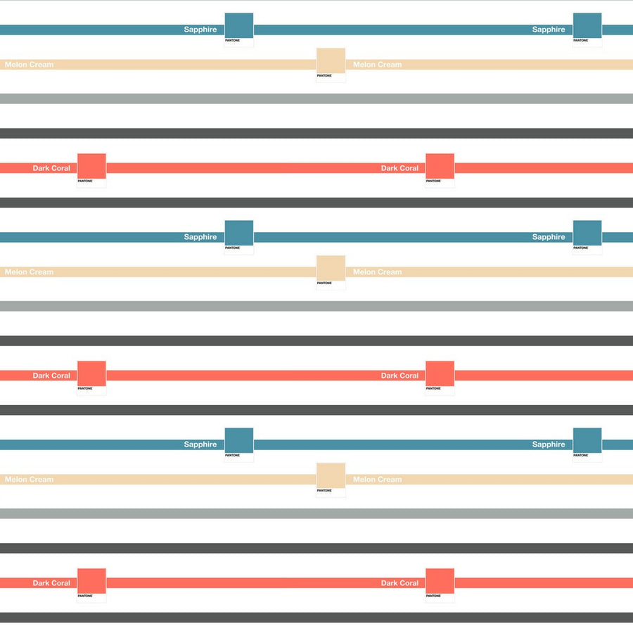 Bettdeckenbezug Narrow Pantone