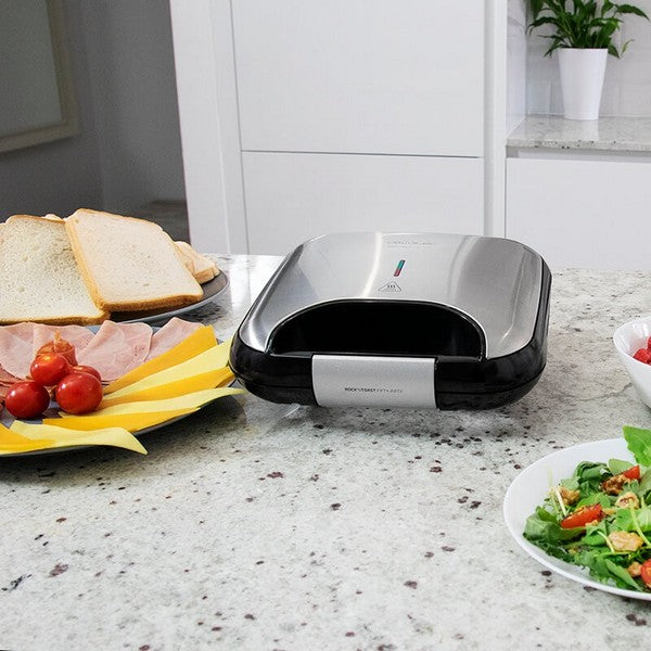 Sandwichmaker Cecotec Rock'nToast Fifty-Fifty 750W Rostfreier Stahl 750 W