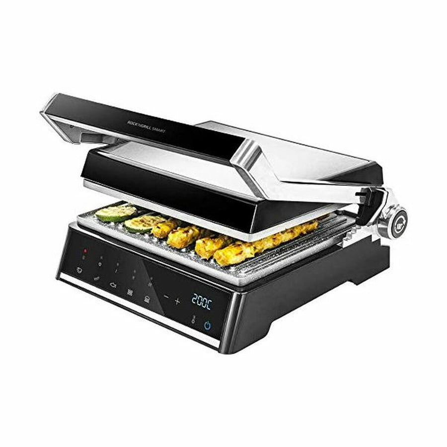 Kontaktgrill Cecotec Rock'nGrill Smart 2000W Schwarz Edelstahl