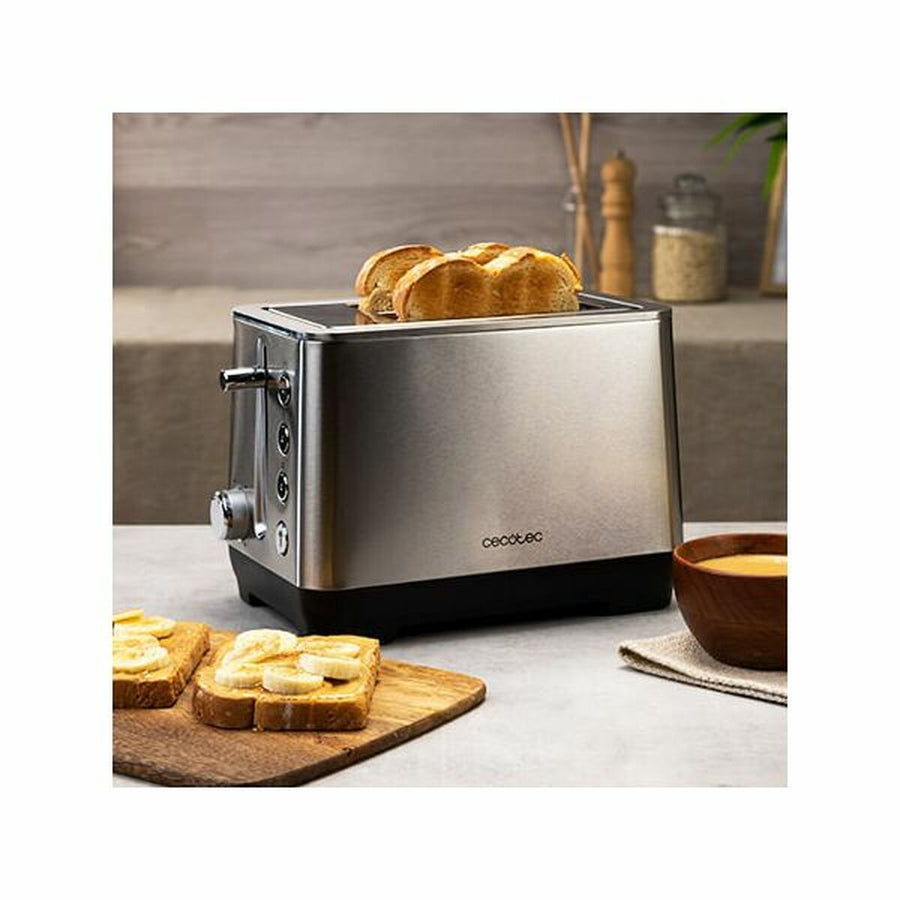 Toaster Cecotec BigToast Double 1000 W Edelstahl