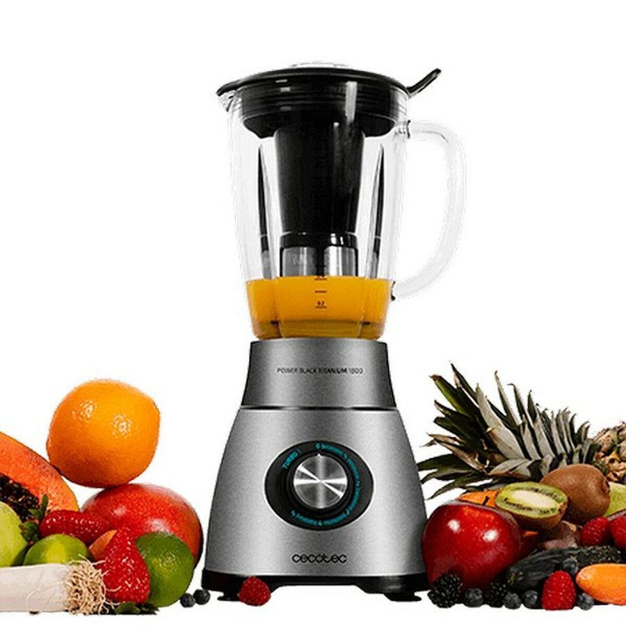 Standmixer Cecotec Power Black Titanium 1800 2,1 L 1800W Rostfreier Stahl