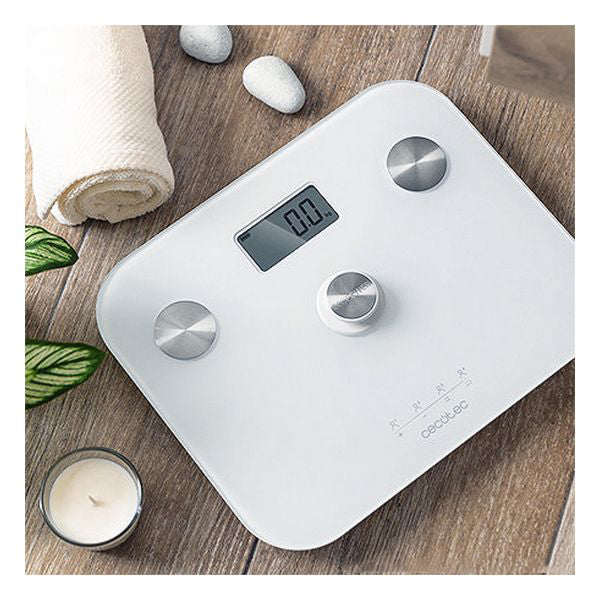 Digitale Personenwaage Cecotec EcoPower 10100 Full Healthy LCD 180 kg Weiß