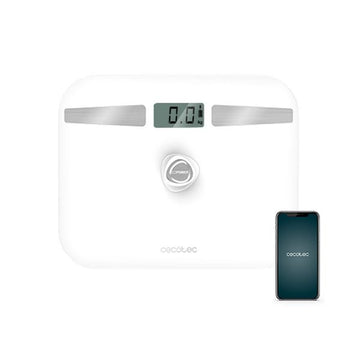 Digitale Personenwaage Cecotec EcoPower 10200 Smart LCD Bluetooth 180 kg Weiß