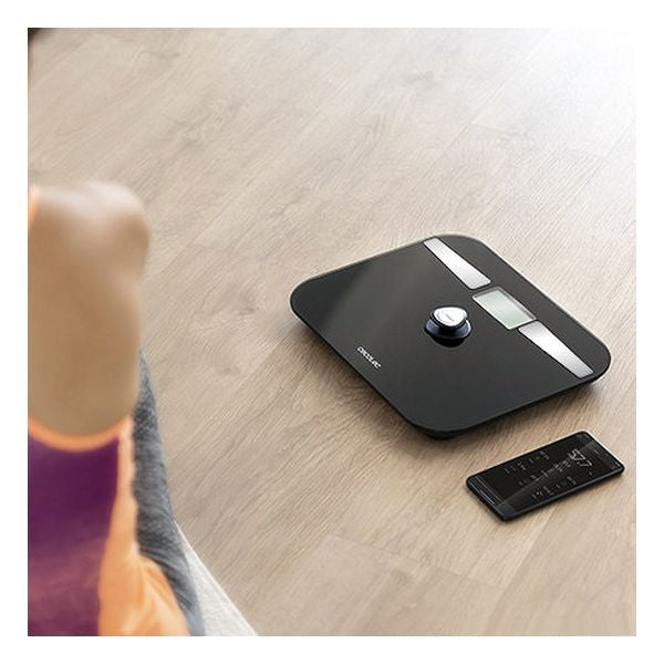 Digitale Personenwaage Cecotec EcoPower 10200 Smart Healthy LCD Bluetooth 180 kg Schwarz Eco-friendly