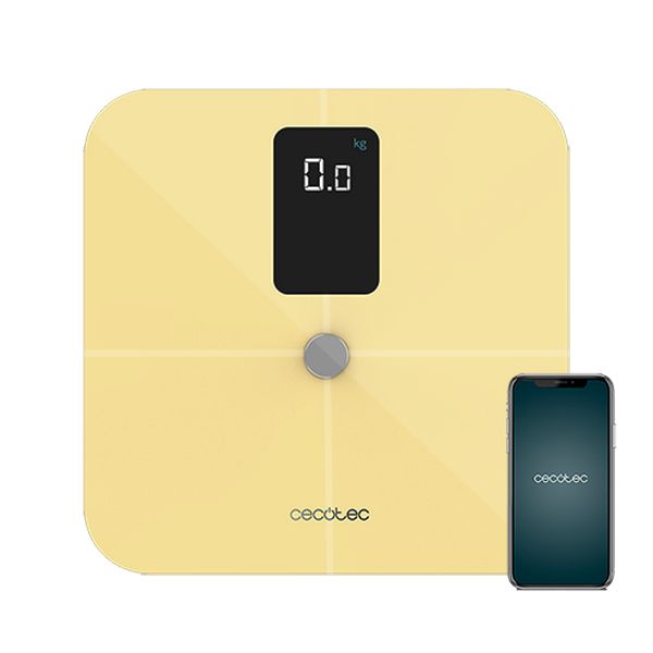 Digitale Personenwaage Cecotec Surface Precision 10400 Smart Healthy Vision Gelb