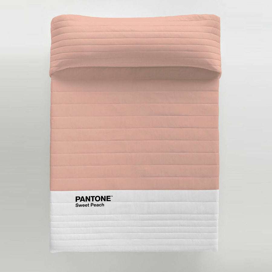 Steppdecke Sweet Peach Pantone