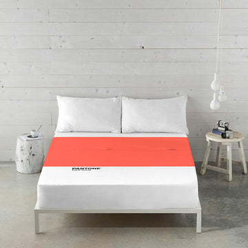 Oberlaken Pantone Dark Coral (King size) (260 x 270 cm)