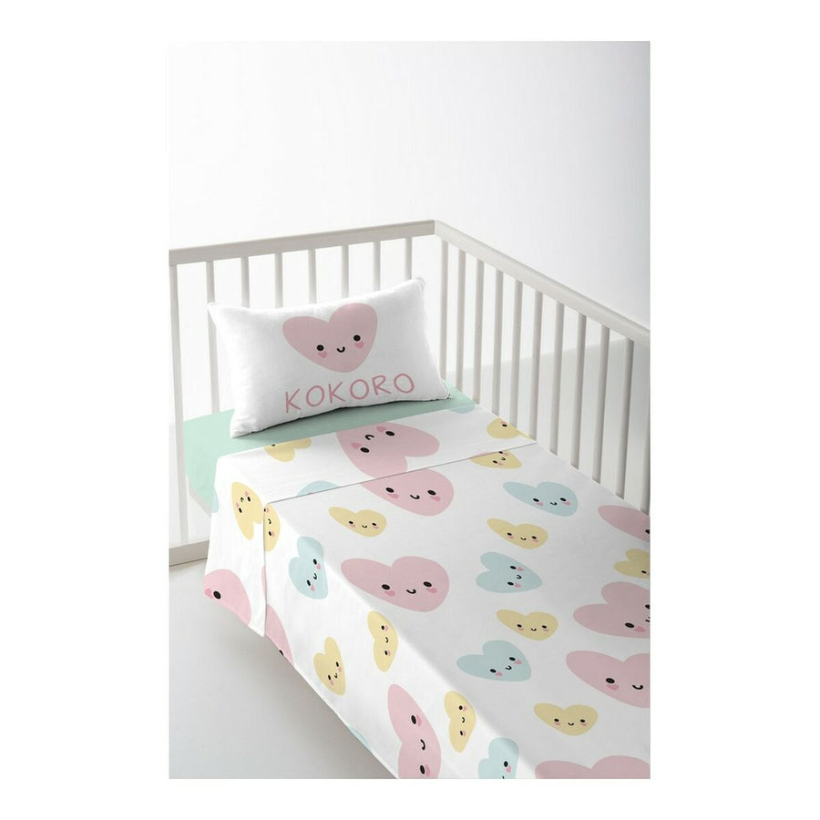 Oberes Betttuch für Kinderbett Cool Kids Kokoro (100 x 130 cm) (60 cm Babybett)