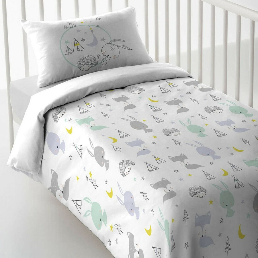 Bettbezug für Babybett Cool Kids Let'S Dream Reversibel 80 cm Babybett (115 x 145 + 20 cm)