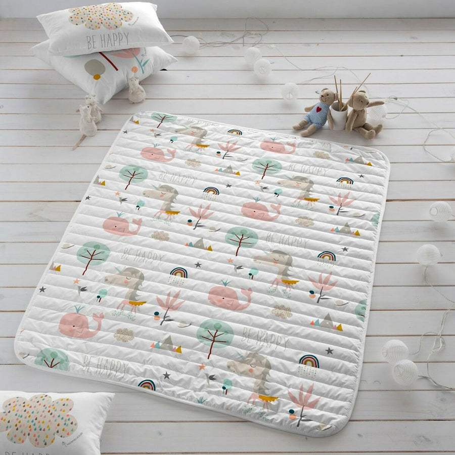 Steppdecke Haciendo el Indio Rainbowland (100 x 130 cm) (60/80 cm Babybett)