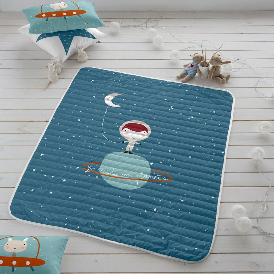 Steppdecke Haciendo el Indio Planet (100 x 130 cm) (60/80 cm Babybett)