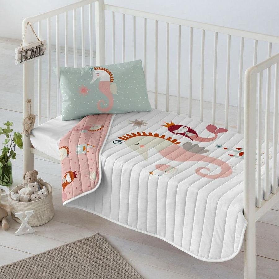 Steppdecke Haciendo el Indio Seahorse (100 x 130 cm) (60/80 cm Babybett)