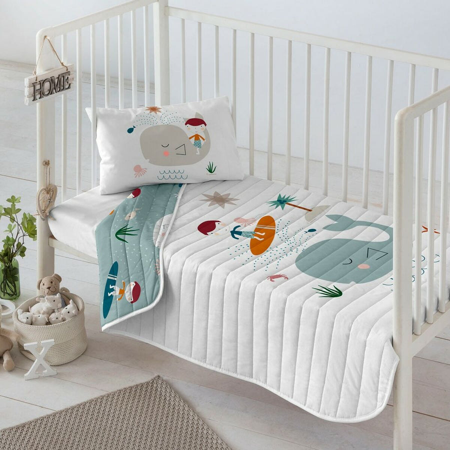 Steppdecke Haciendo el Indio Surf Reversibel (100 x 130 cm) (60/80 cm Babybett)