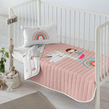 Steppdecke Haciendo el Indio Unicorn (100 x 130 cm) (60/80 cm Babybett)