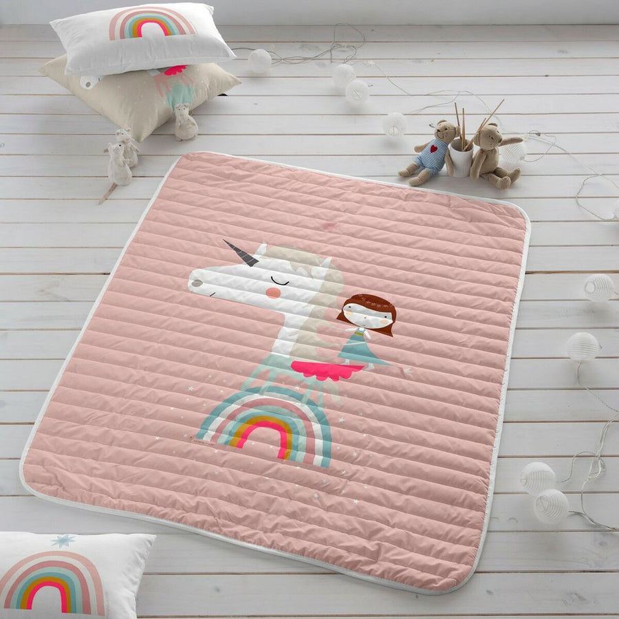 Steppdecke Haciendo el Indio Unicorn (100 x 130 cm) (60/80 cm Babybett)