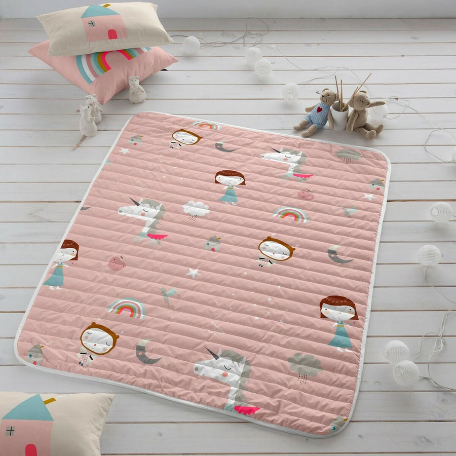 Steppdecke Haciendo el Indio Unicorn (100 x 130 cm) (60/80 cm Babybett)