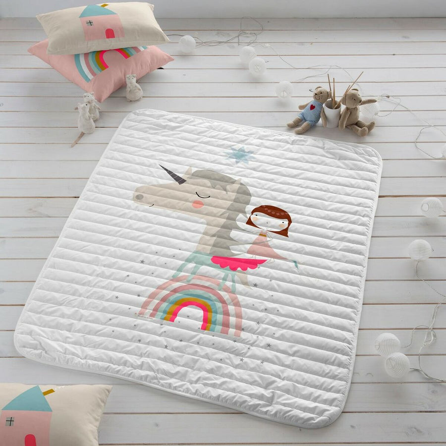 Steppdecke Haciendo el Indio Unicorn (100 x 130 cm) (60/80 cm Babybett)