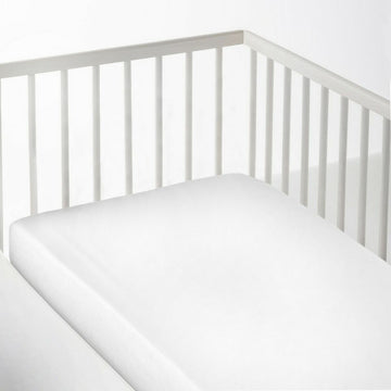 Matratzenschoner Naturals Weiß 60 cm Babybett (60 x 120 cm)