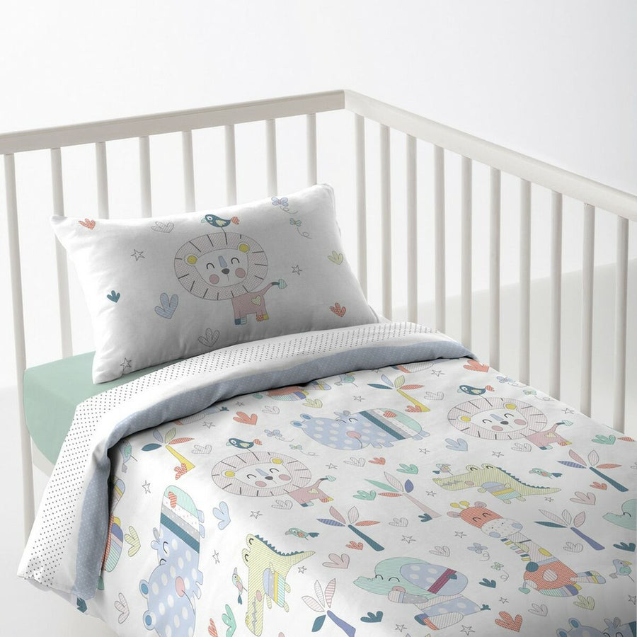 Bettbezug für Babybett Cool Kids Jungle 60 cm Babybett (100 x 120 + 20 cm)