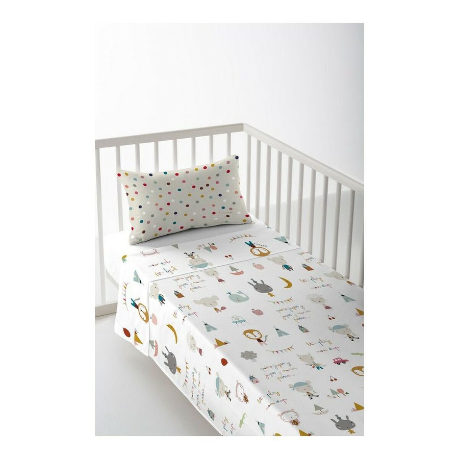 Oberes Betttuch für Kinderbett Haciendo el Indio Play (100 x 130 cm) (60 cm Babybett)