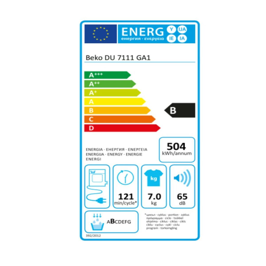 Kondensationstrockner BEKO DU7111GA1 (7 Kg)