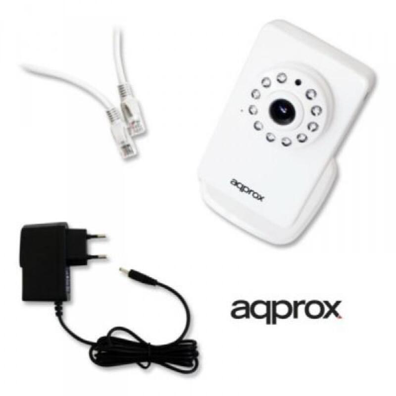 IP Kamera approx! APPIP03P2P VGA IR P2P micro SD Wifi Weiß