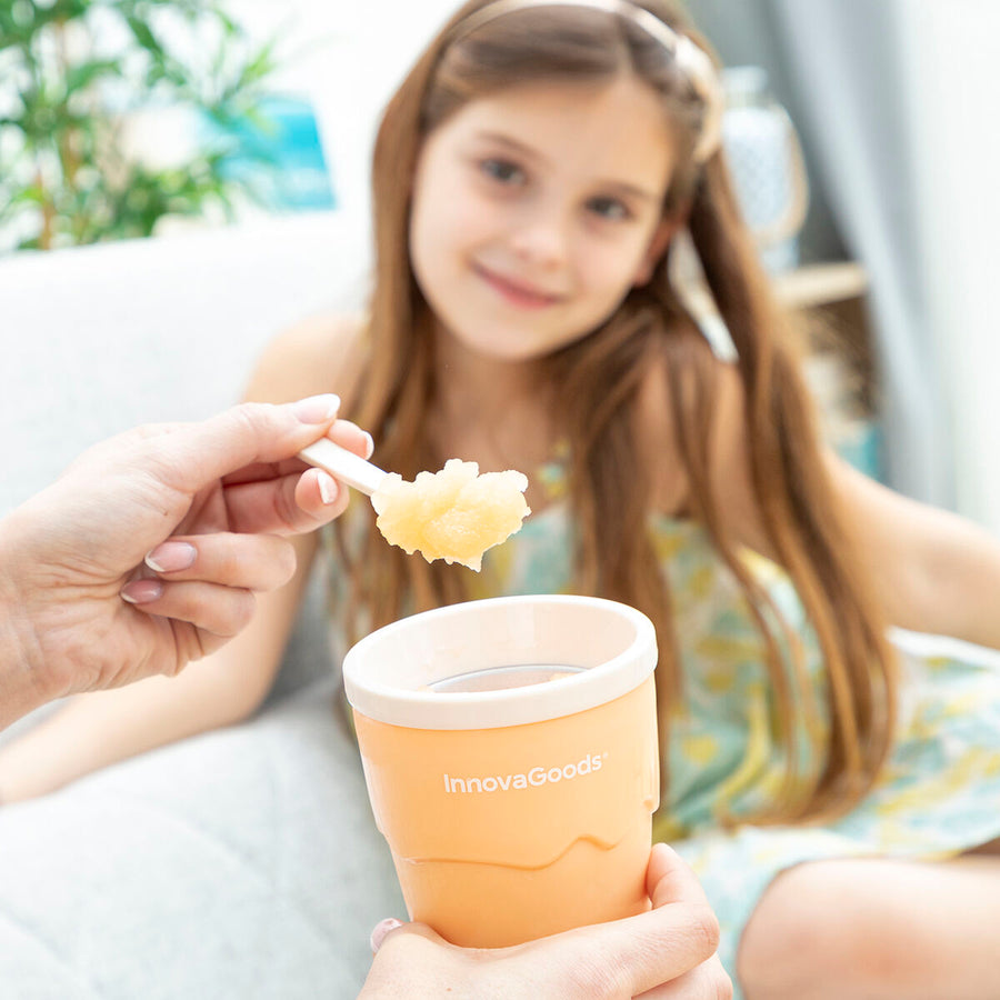 Becher für Eis und Slush-Eis mit Rezepten Frulsh InnovaGoods