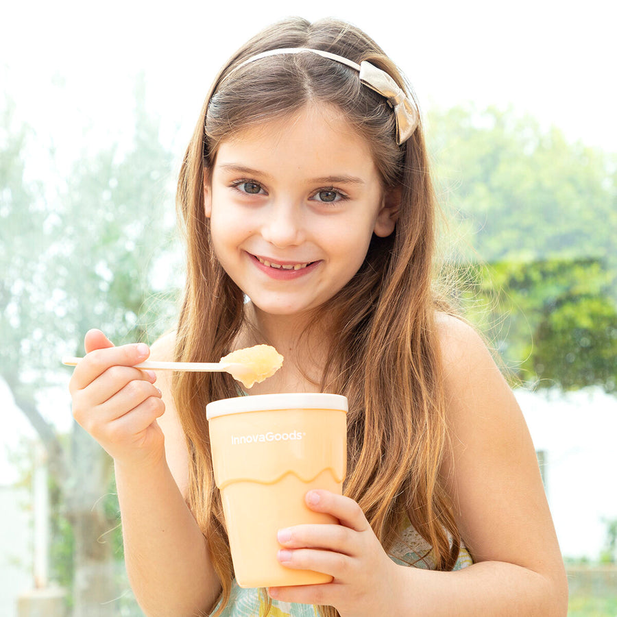 Becher für Eis und Slush-Eis mit Rezepten Frulsh InnovaGoods